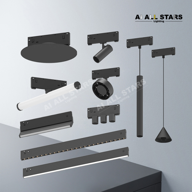 10mm Ultra-Thin  magnrtic track light system