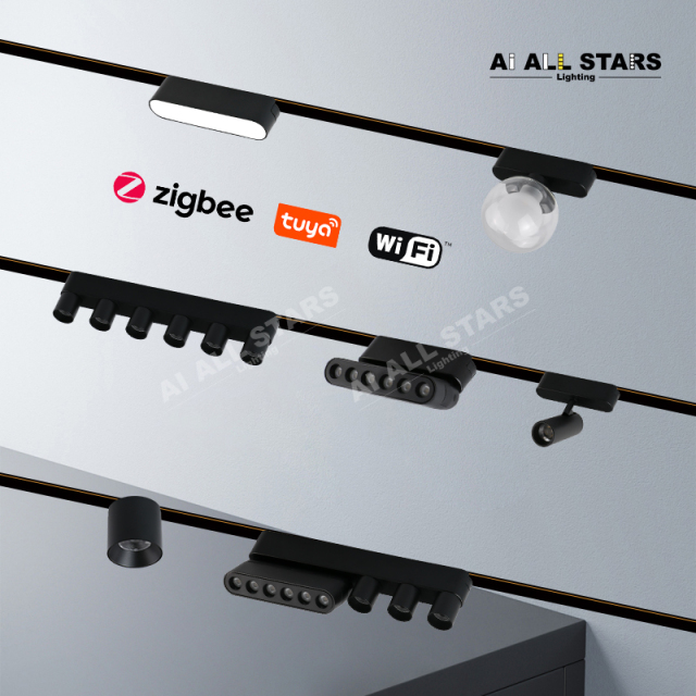 24V  Woven Track Magnet Track Light system