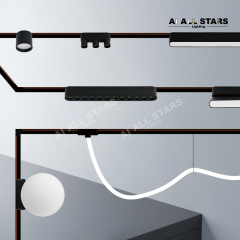 6W ultra-thin magnetic track linelight