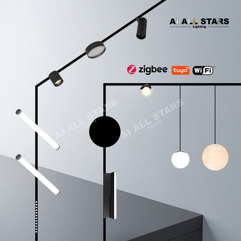villa indoor Ultra-narrow Magnetic Track Light