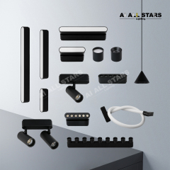 ultra-thin woven magnetc spot light