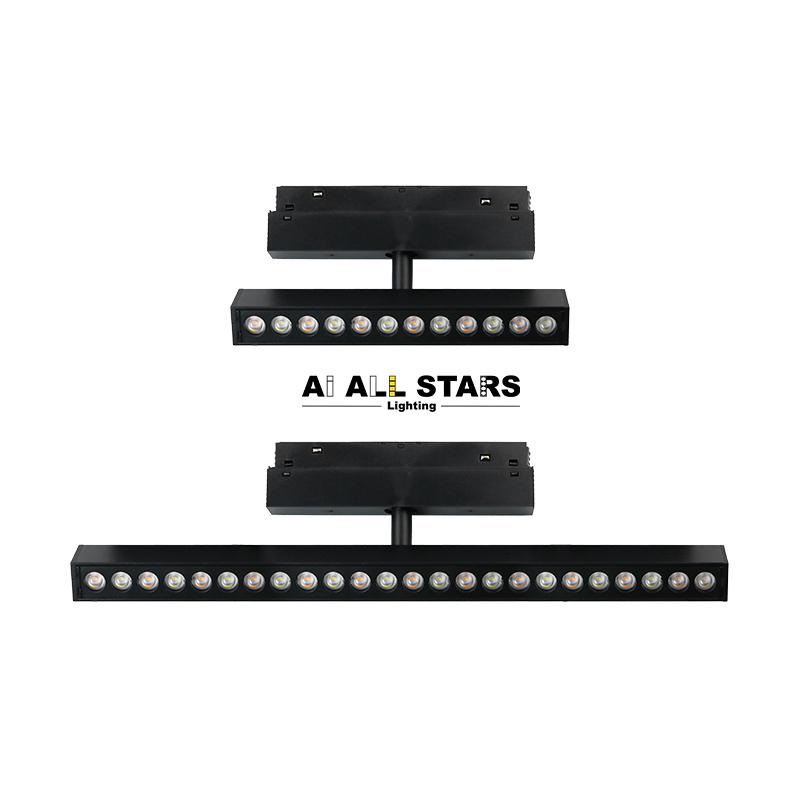 48V 20mm Commercial Anti Glare COB Aluminum Magnetic Adjusting Grile Light-Series