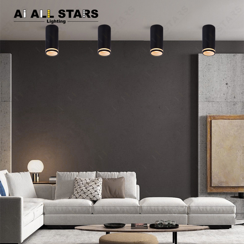 AS-5204 MR16 Wholesale Cylinder Modern Pure Aluminum Ceiling DownLight