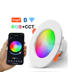 AS9202 Latest Design  Bluetooth Smart RGB Surface Mount Downlight