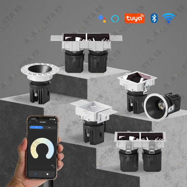 AS-9361 Variety Color temperature Tuya Control Spotlight