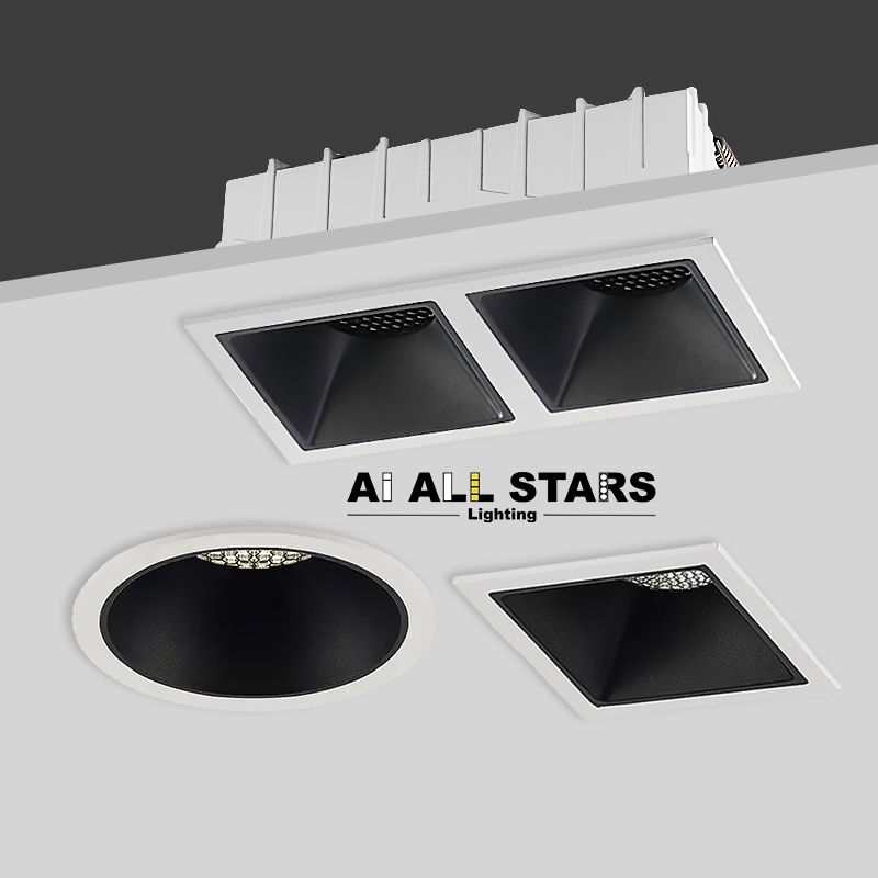 AS-9138 OEM&ODM Interior Design Honeycomb Cover Anti Glare Led Spotlight