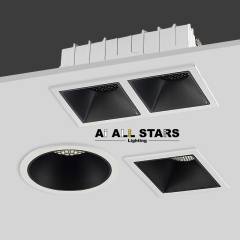 AS-9138 OEM&ODM Interior Design Honeycomb Cover Anti Glare Led Spotlight