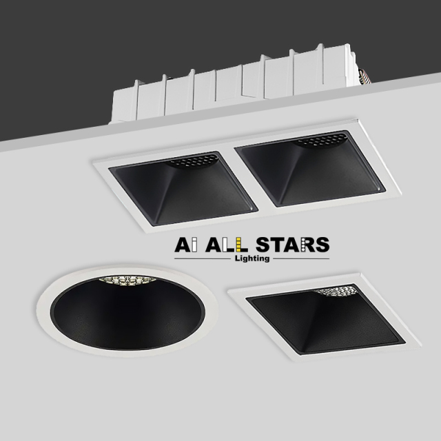 AS-9138 OEM&ODM Interior Design Honeycomb Cover Anti Glare Led Spotlight