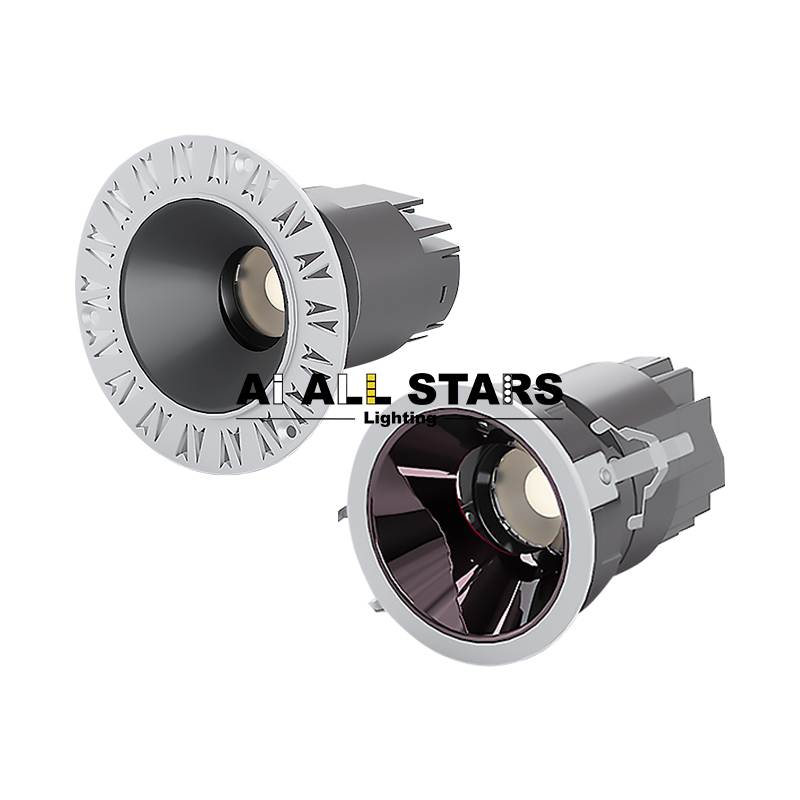 AS-9360 High CRl No Flicker Recessed Mounted Led Spotlight