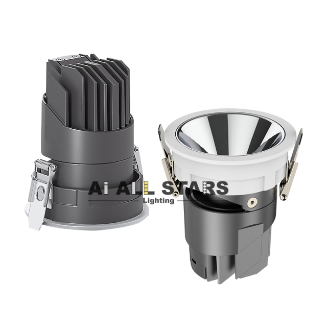 AS-9360 High CRl No Flicker Recessed Mounted Led Spotlight