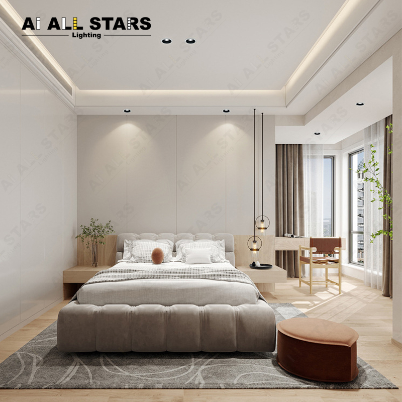 AS-9136 Customize Led Honey Comb Aluminum Lamp Body Spotlight