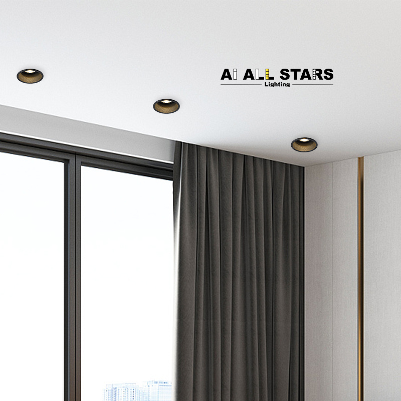 AS-9152 355° Horizontal Rotation Recessed Mounted Led Spotlight