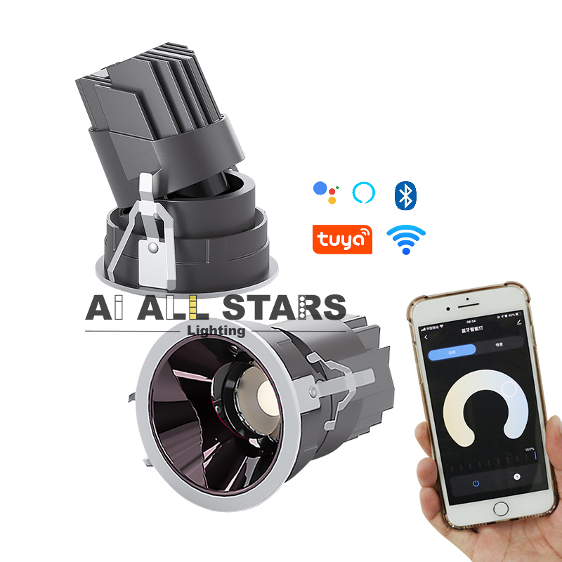 AS-9360 High CRl No Flicker Recessed Mounted Led Spotlight