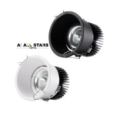 AS-9152 355° Horizontal Rotation Recessed Mounted Led Spotlight