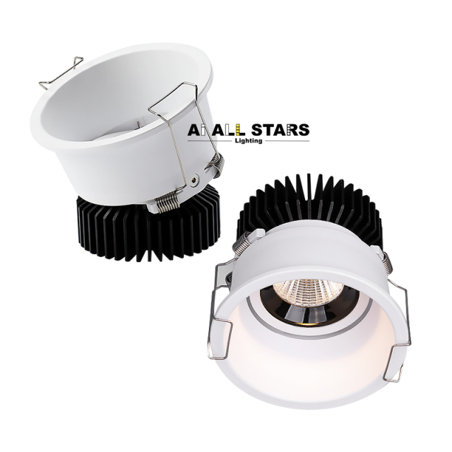 AS-9152 355° Horizontal Rotation Recessed Mounted Led Spotlight