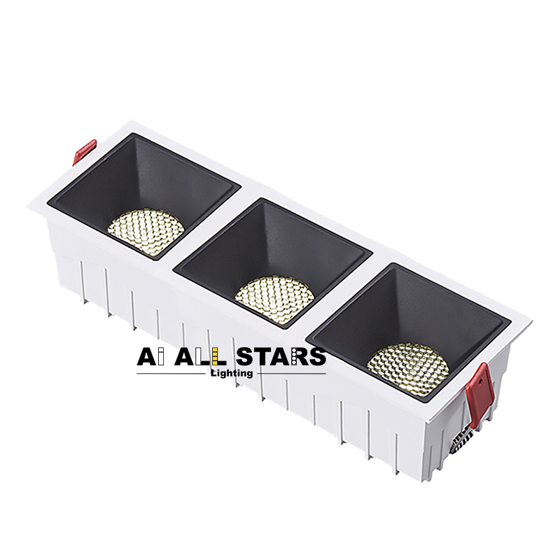 AS-9138 OEM&ODM Interior Design Honeycomb Cover Anti Glare Led Spotlight