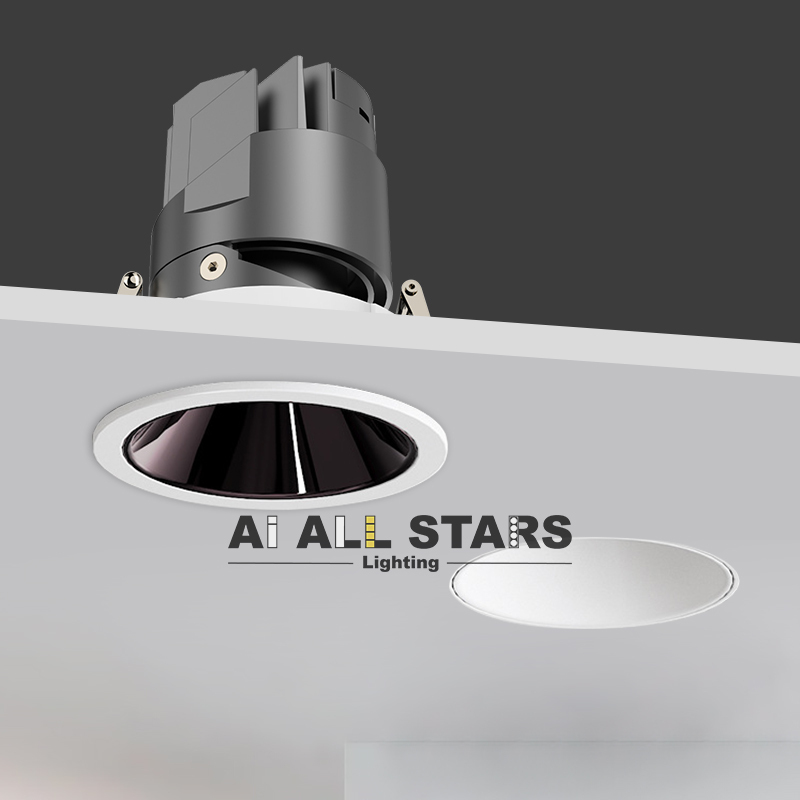 AS-9360 High CRl No Flicker Recessed Mounted Led Spotlight