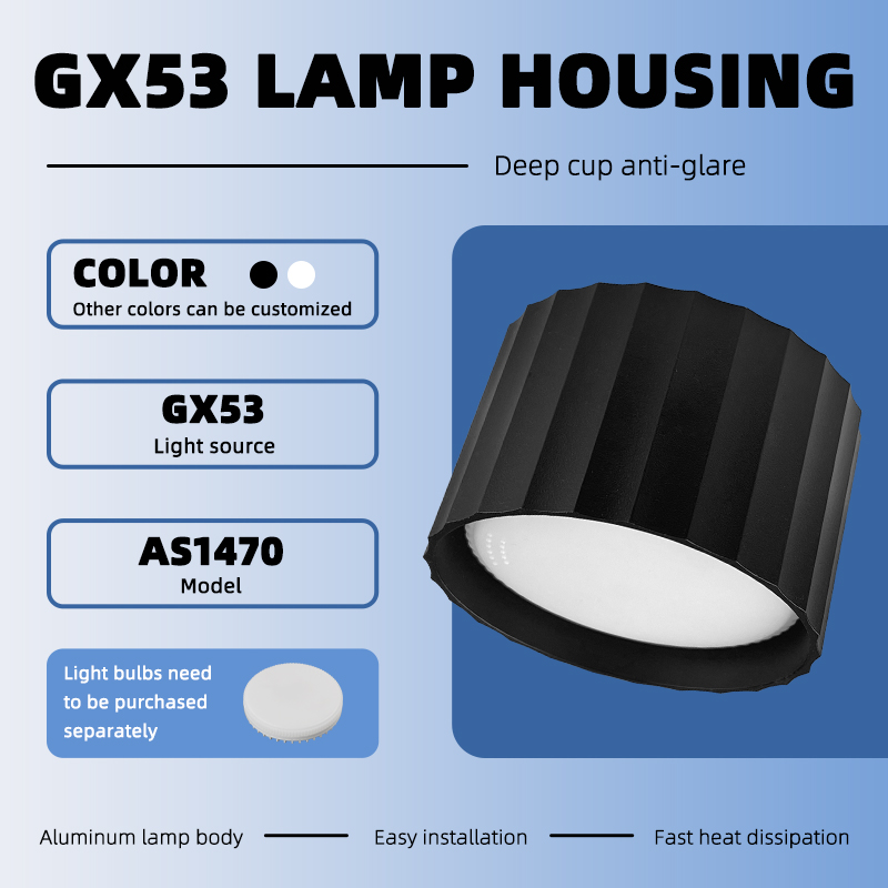 AS-1470 Commercial Spaces New Design Downlight Housing