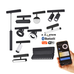 24-Type 220V Magnetic LED Track Light – Factory Wholesale Lighting Solutions
