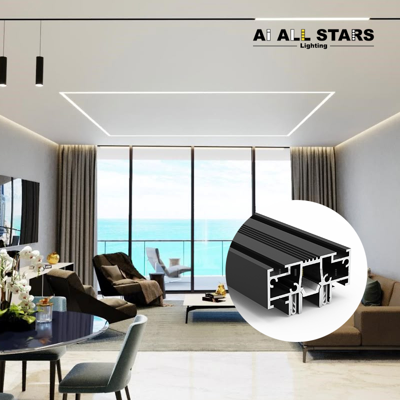low moq Float Iight Ceiling Stretch Ceiling Profile