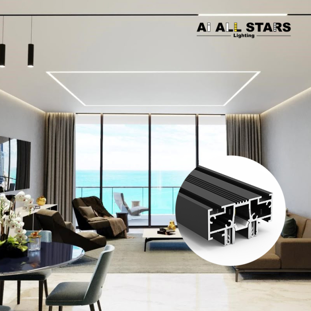 low moq Float Iight Ceiling Stretch Ceiling Profile