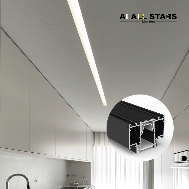 Ceiling maintain Lighting Stretch Ceiling Profile