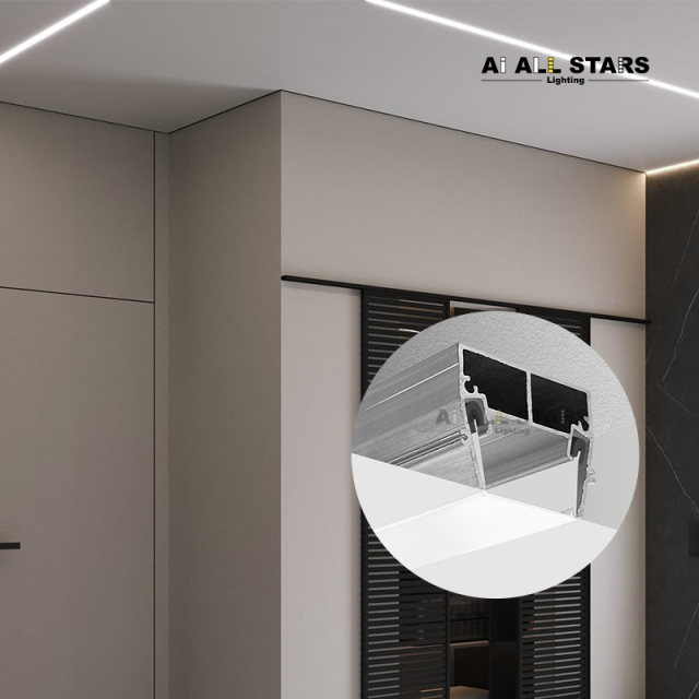 Save energy led Light Strip Stretch Ceiling Profile