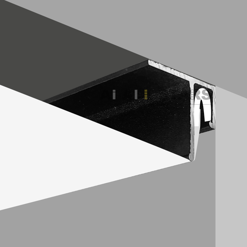 AS-S26 Hotel Seamless Ceiling Wall Stretch Ceiling Profile