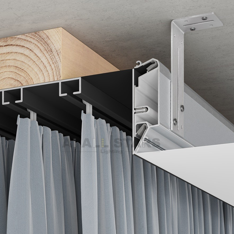 AS-S27 Custom Easy Install Wall Stretch Ceiling Profile