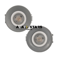 Recessed Install Gu10 Downlight Housing For Stretch Ceiling