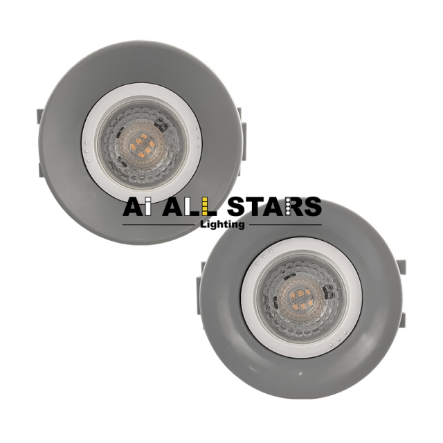Recessed Install Gu10 Downlight Housing For Stretch Ceiling