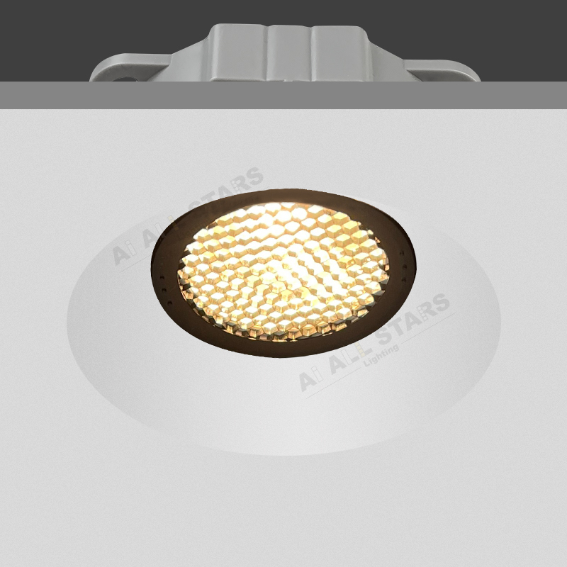Anti-Glare Gu10 Downlight Housing For Stretch Ceiling