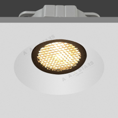 Anti-Glare Gu10 Downlight Housing For Stretch Ceiling