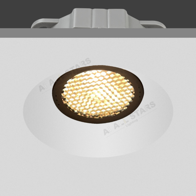 Anti-Glare Gu10 Downlight Housing For Stretch Ceiling