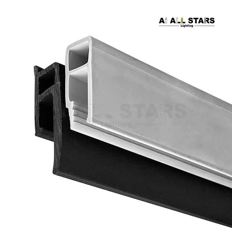 AS-P3 Pvc Stretch Ceiling Profile For Villa Seamless Ceiling