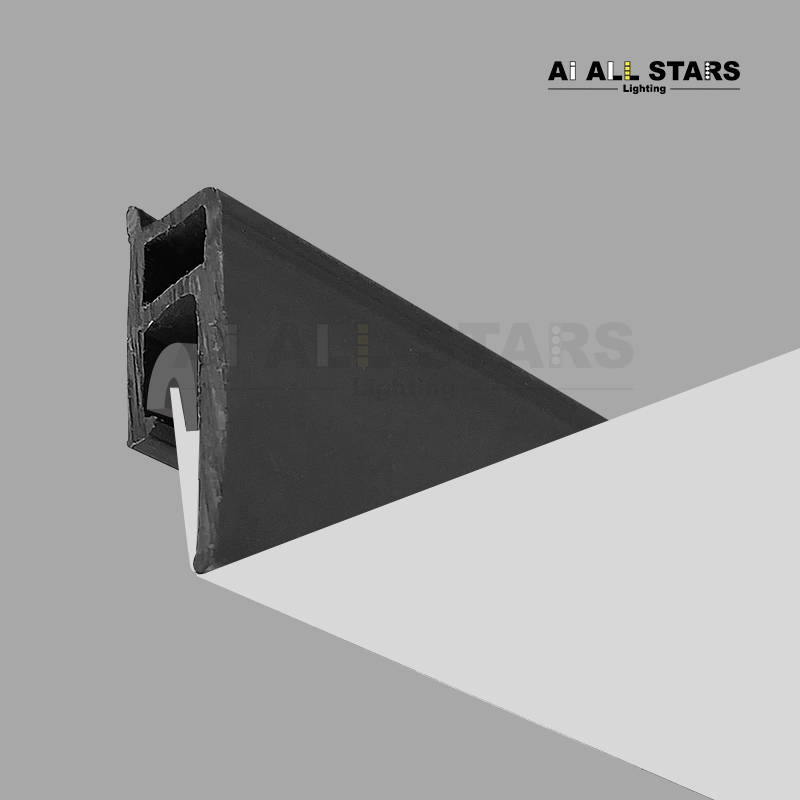AS-P3 Pvc Stretch Ceiling Profile For Villa Seamless Ceiling