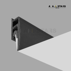 AS-P3 Pvc Stretch Ceiling Profile For Villa Seamless Ceiling