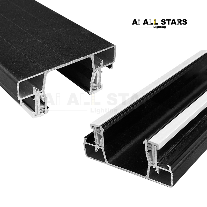 AS-D18 Time-saving Easy Install Led Stretch Ceiling Profile