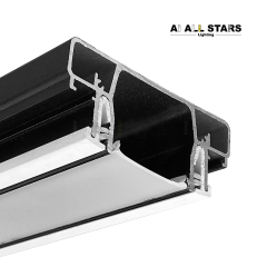 AS-D18 Time-saving Easy Install Led Stretch Ceiling Profile