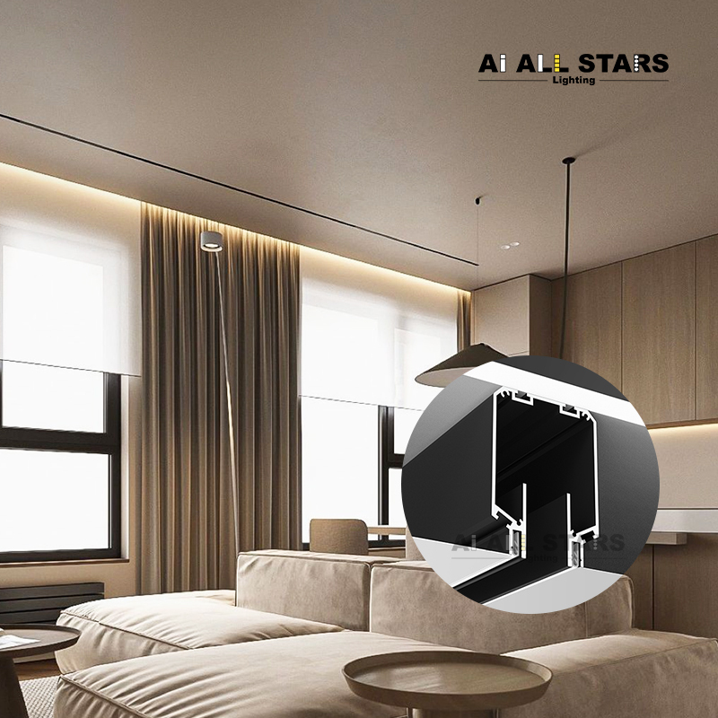 Easy Install Modern Stretch Ceiling Slotted Linear Diffuser