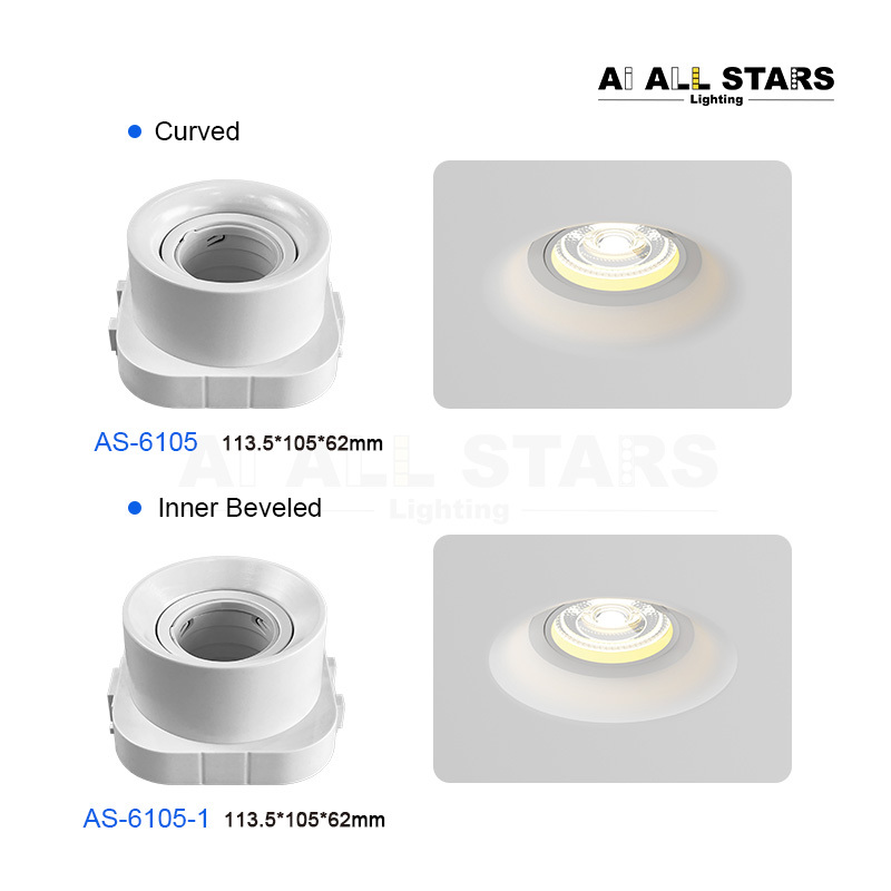Easy Install No Cut Stretch Ceiling Gu10 Light Housing