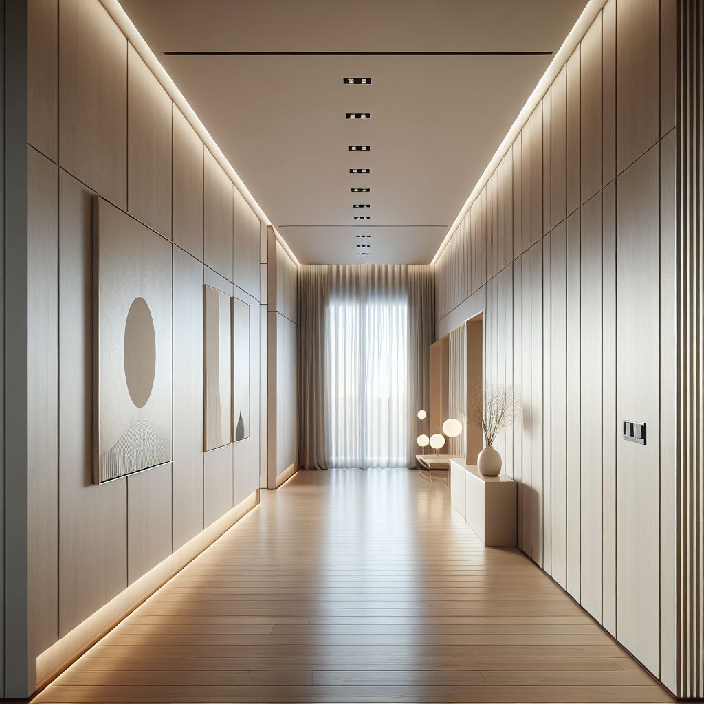 Recessed install flicker-free downlight
