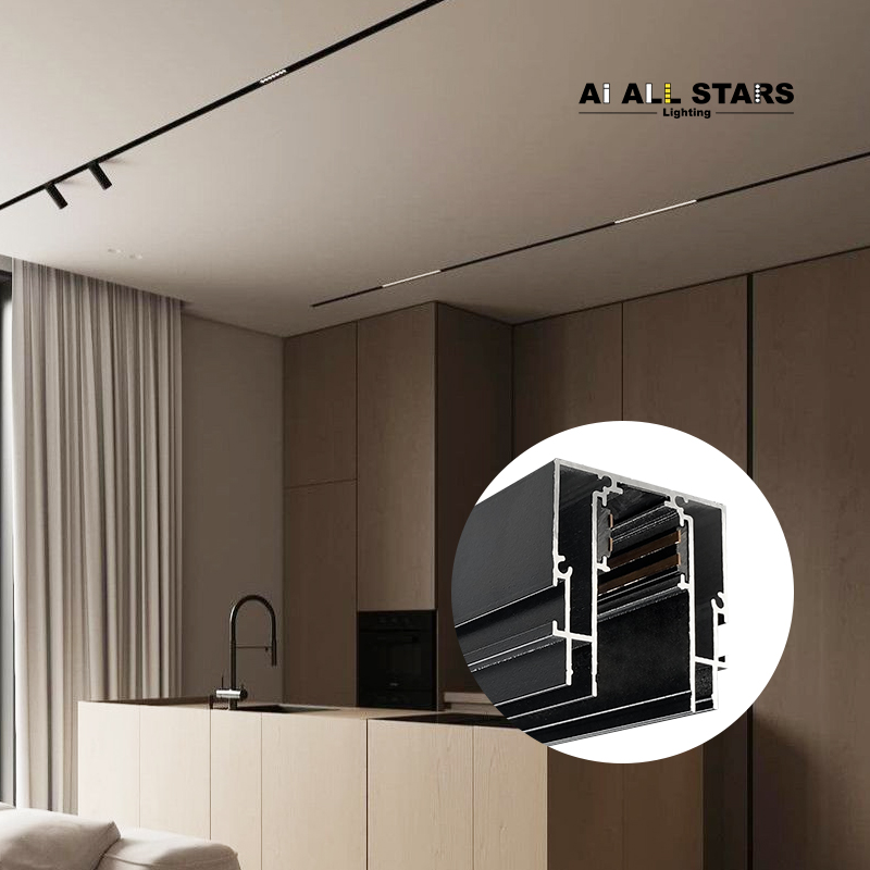  low-temperature magnetic track Stretched ceiling aluminum profiles