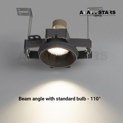 Frameless Seamless Design Light Housing For Suspended Ceiling