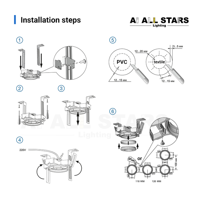 Frameless Seamless Design Light Housing For Suspended Ceiling