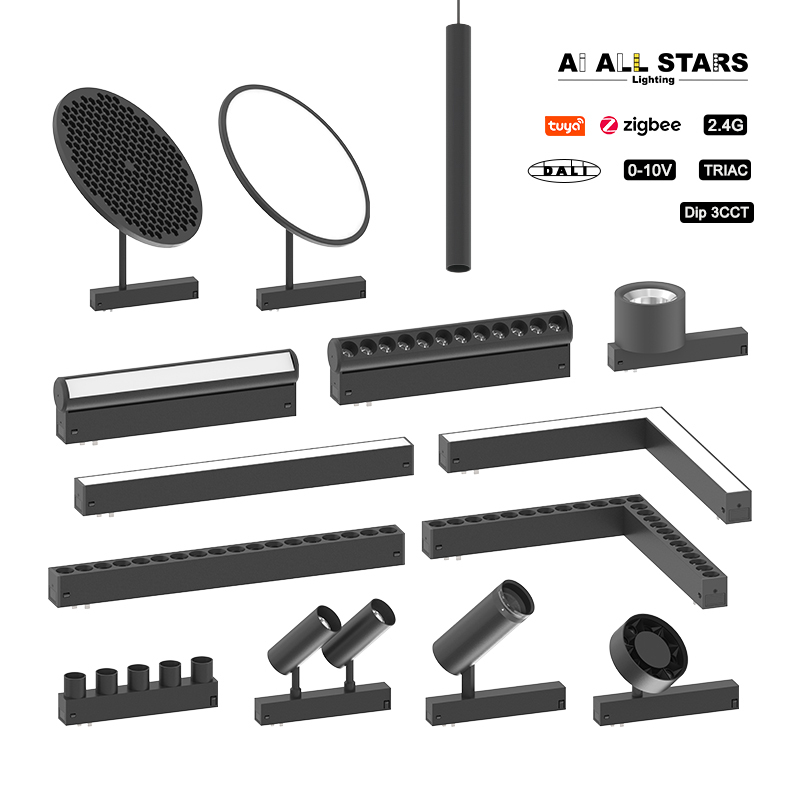 Modern Design Beam Angle Adjustable Focusing Track Light