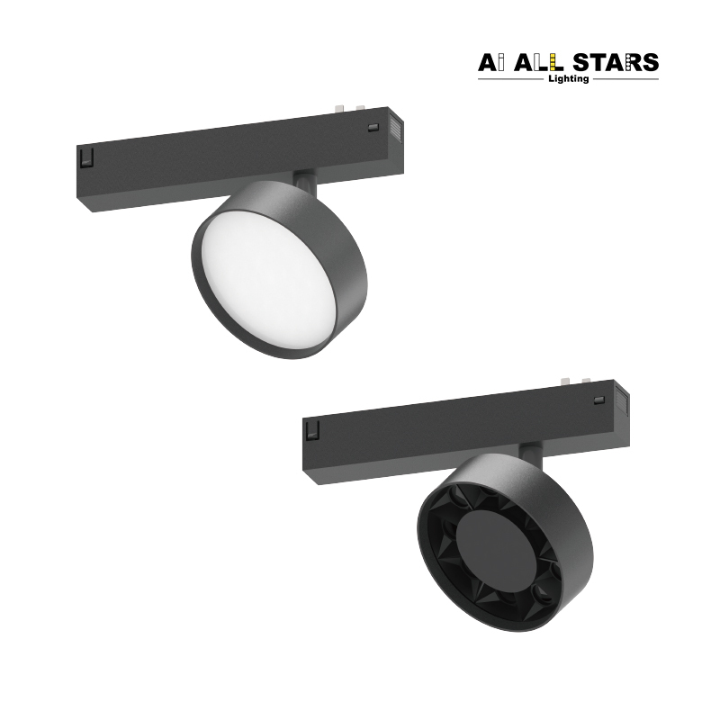 Hotel Shop Commercial Magnetic Track Type-Grille Spotlight