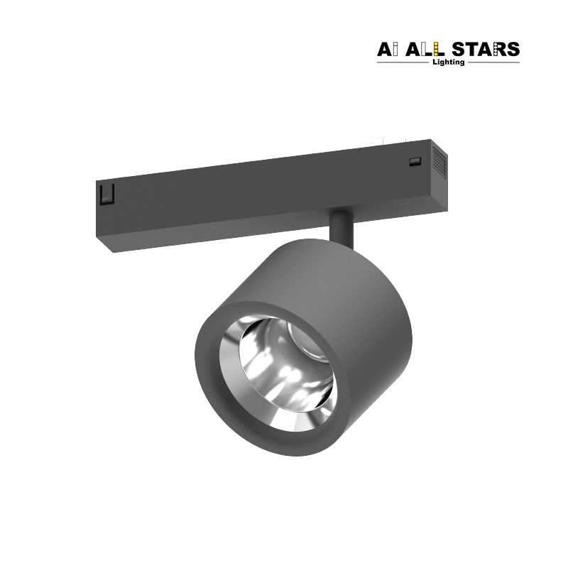 High CRI Aluminum Magnetic Large Angle Track Light