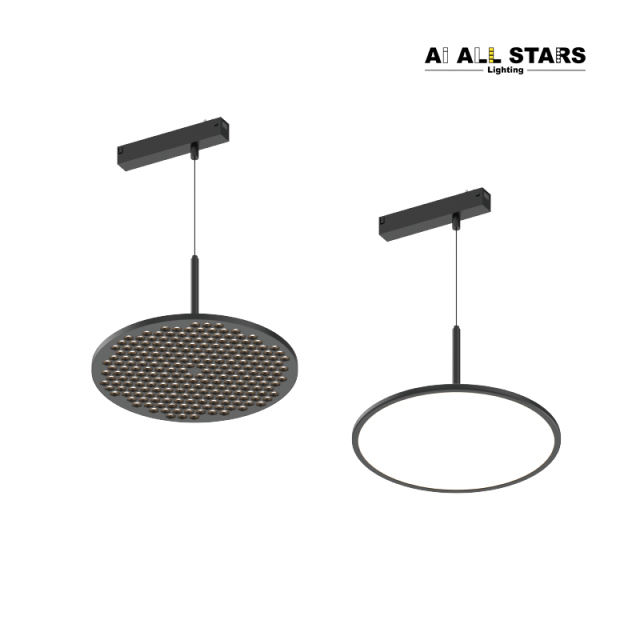 Support Length Adjustment Hoisting-ultrathin Grille Spotlight