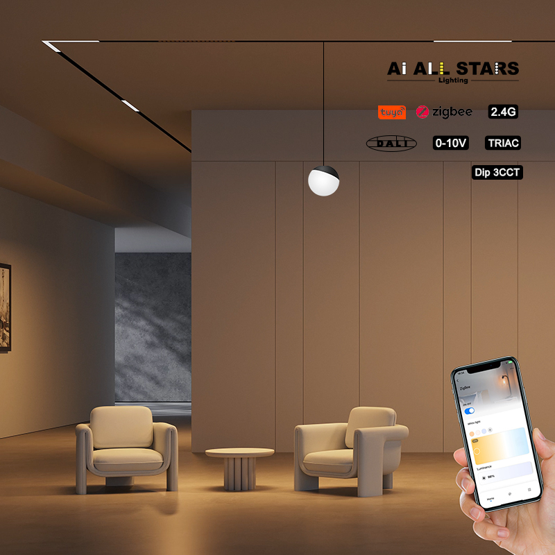 Space-saving Triangle Anti Glare Surface Mounted Lamp